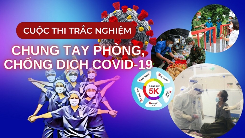 Hưởng ứng Cuộc thi trắc nghiệm “Chung tay phòng, chống dịch COVID-19” trên mạng xã hội VCNet